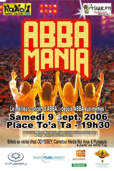 Abba Mania affiche pf 2006