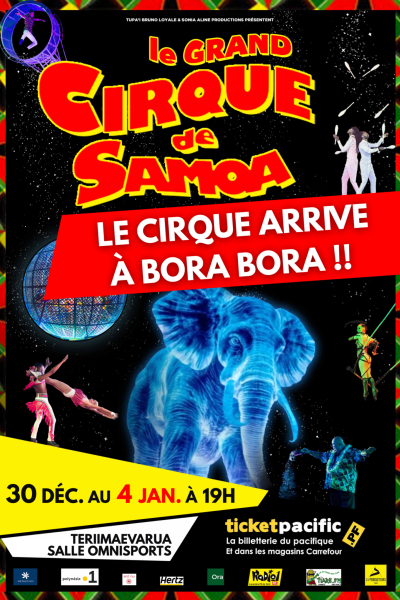 Affiche Bora bora sates supp