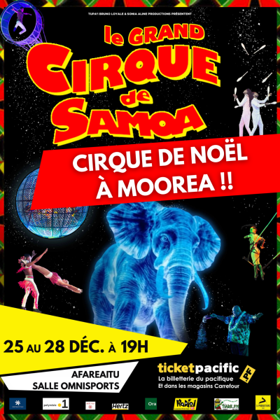 Affiche Moorea cirque