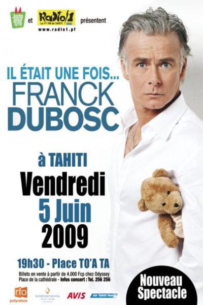 franck dubosc affiche pf 2009