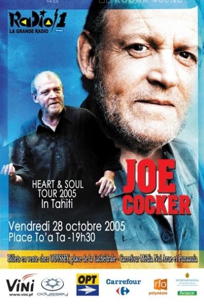 joe cocker affiche 2005