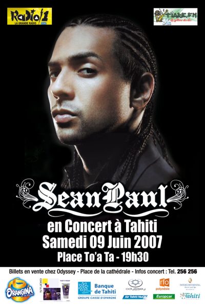 sean paul affiche